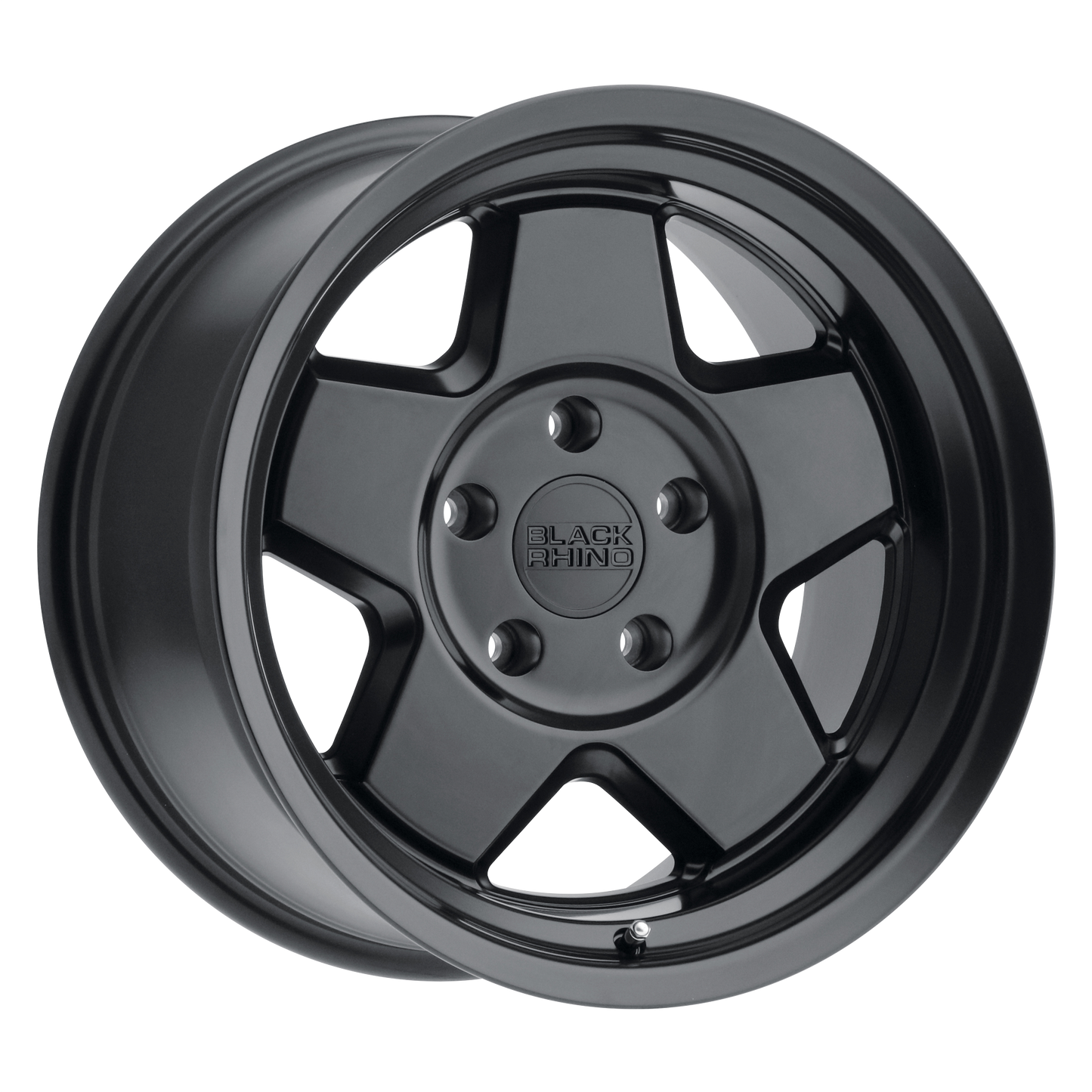 16x8 Black Rhino REALM MATTE BLACK Wheel 5x4.5 (-10mm)