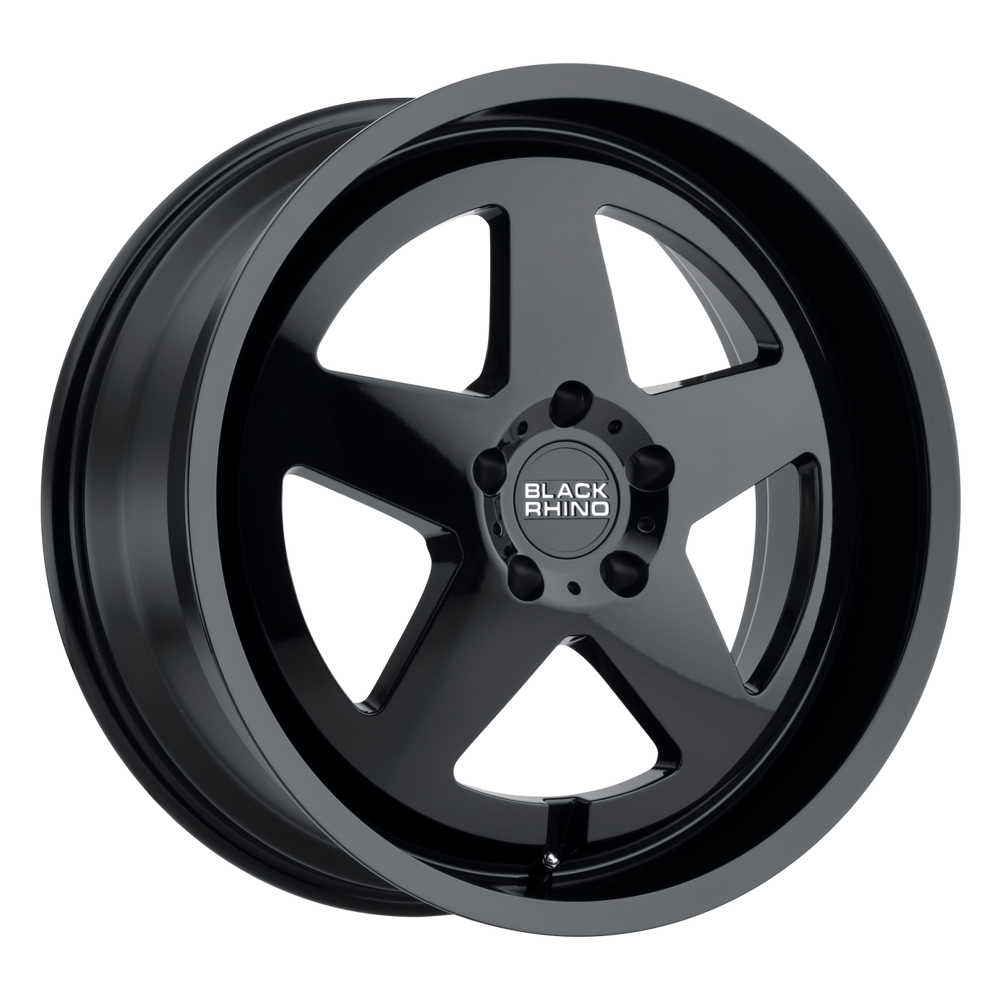 20x8.5 Black Rhino CROSSOVER GLOSS BLACK Wheel 5x5 (30mm)