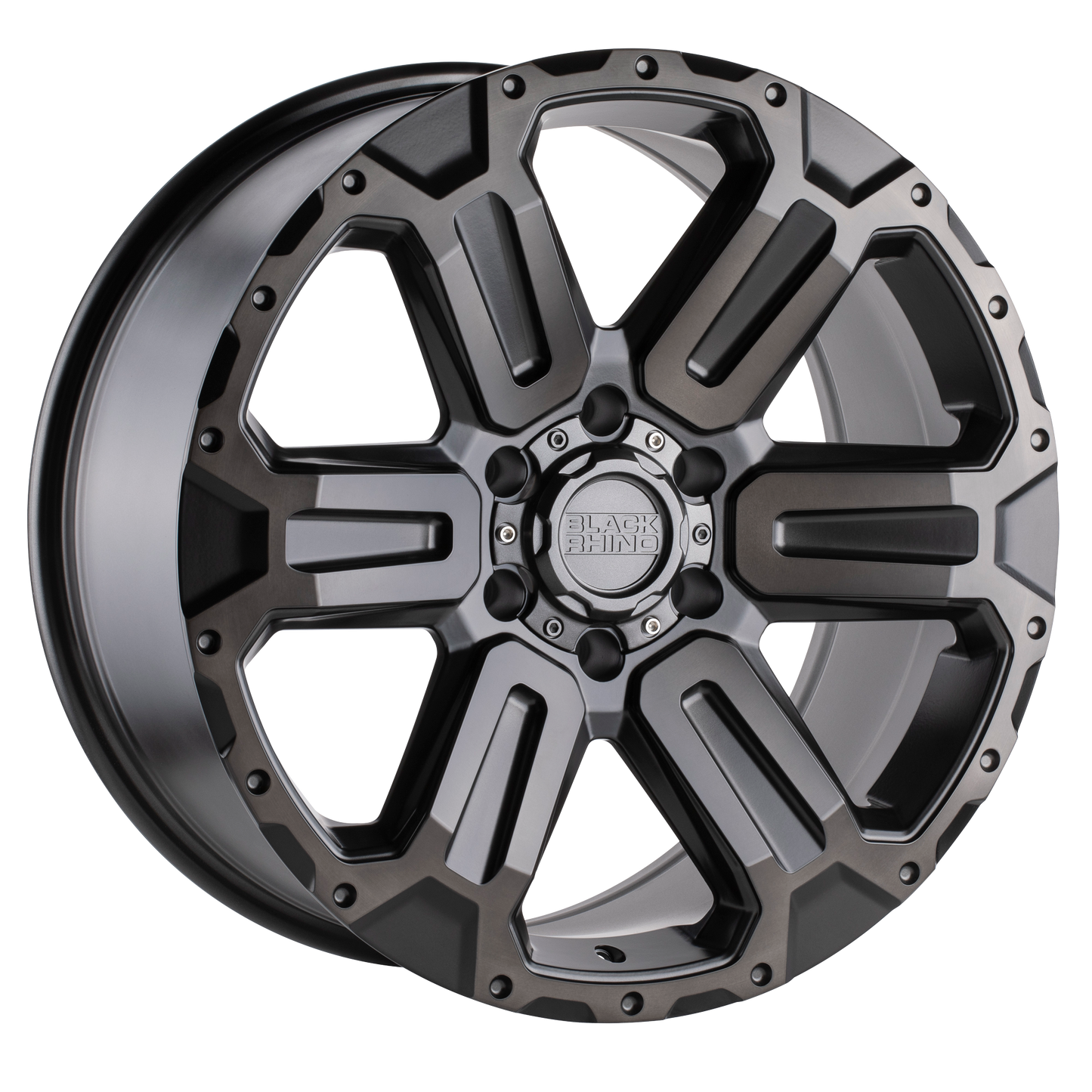 20x9 Black Rhino WANAKA MATTE GUN MTL W/ GUN MTL TINT Wheel 6x5.5 (40mm)