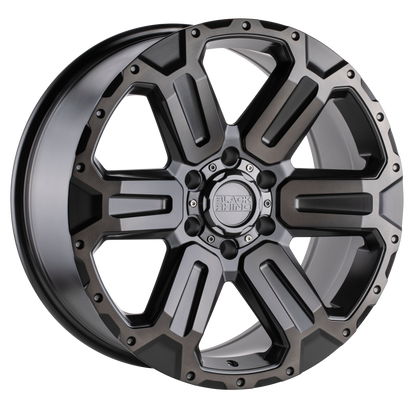 20x9 Black Rhino WANAKA MATTE GUN MTL W/ GUN MTL TINT Wheel 6x5.5 (40mm)