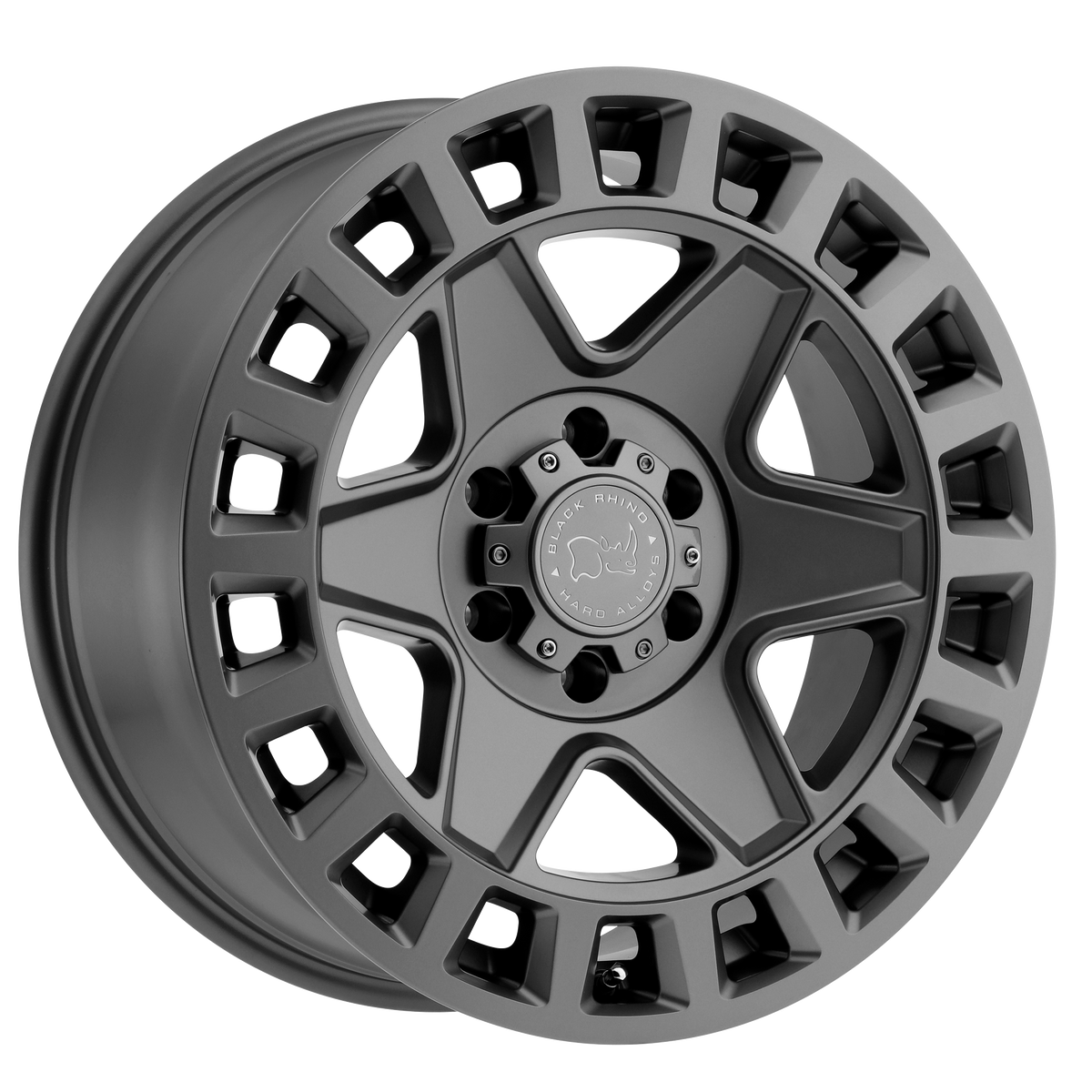 18x9 Black Rhino YORK MATTE GUNMETAL Wheel 5x150 (12mm)