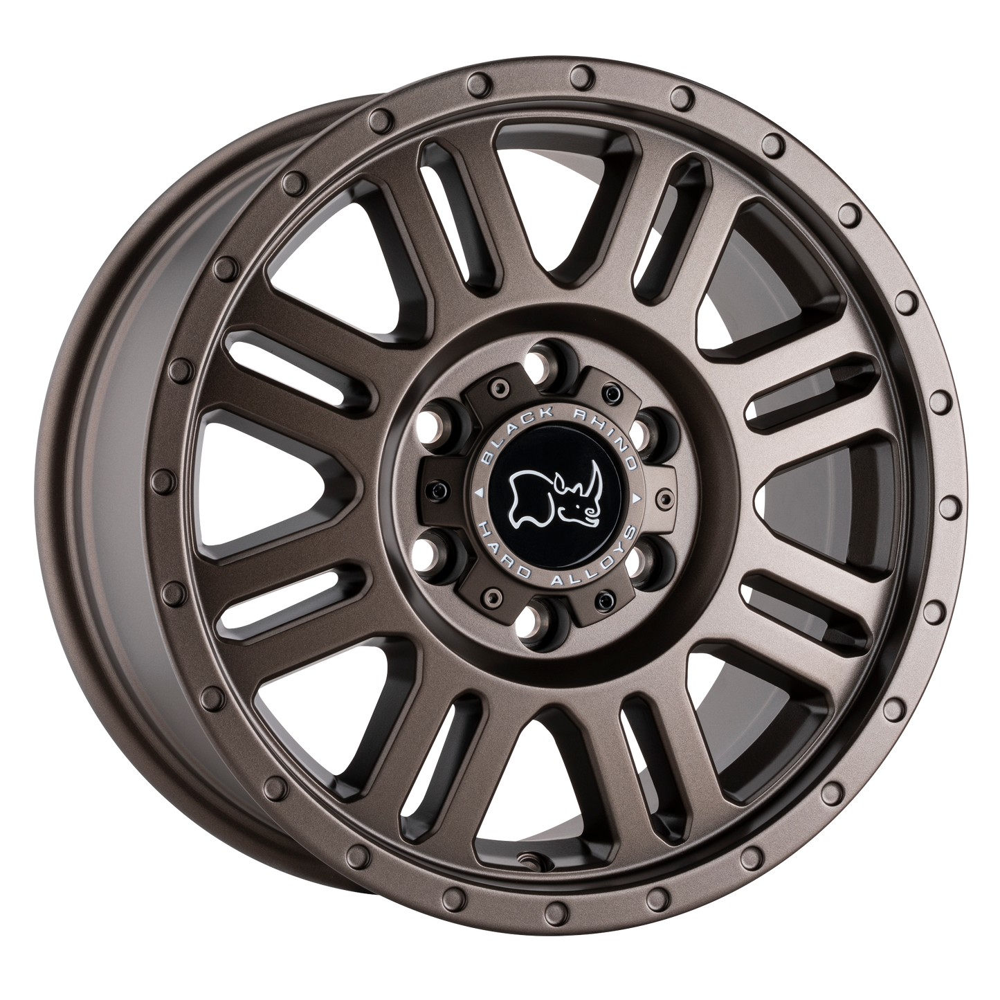 17x8 Black Rhino YELLOWSTONE MATTE BRONZE Wheel 5x160 (45mm)