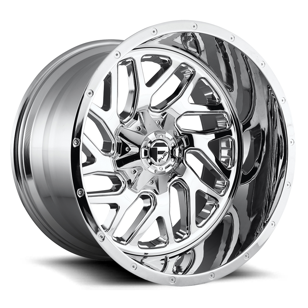 22x14 Fuel D210 Triton Chrome Wheel 8x6.5 (-70mm)