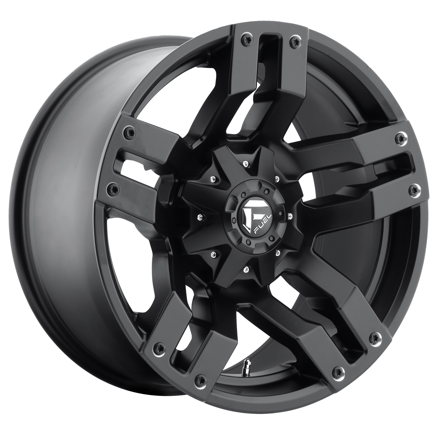 18x9 Fuel D515 Pump Matte Black Wheel 6x135/6x5.5 (1mm)