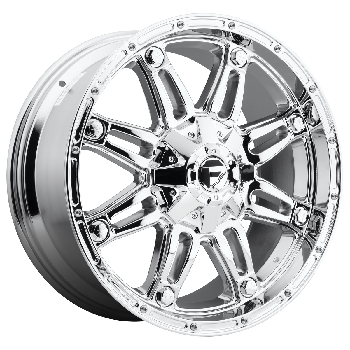 17x9 Fuel D530 Hostage Chrome Wheel BLANK (-12mm)