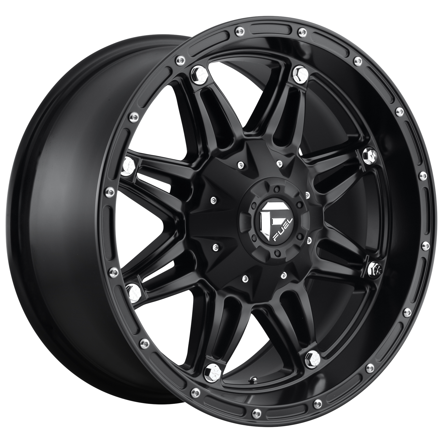 22x12 Fuel D531 Hostage Matte Black Wheel 8x180 (-44mm)