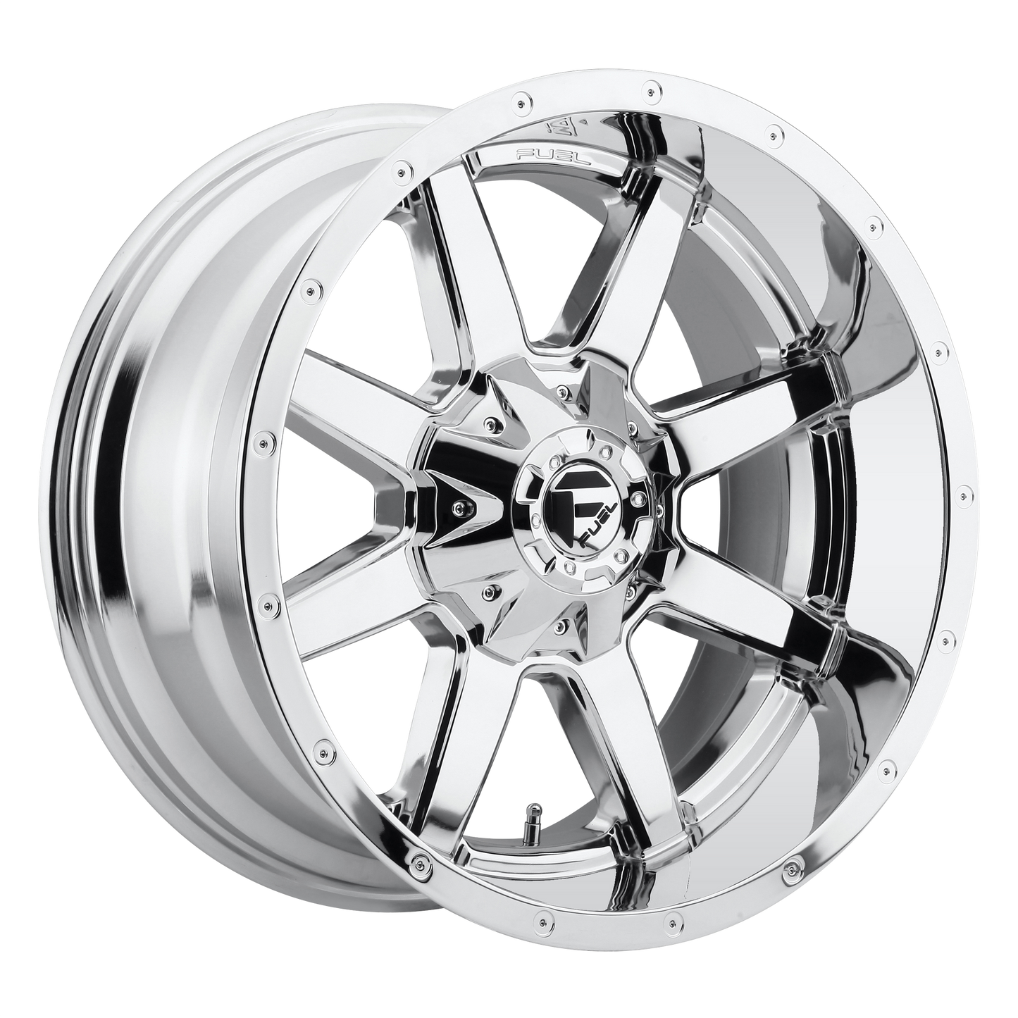 22x10 Fuel D536 Maverick Chrome Wheel 6x135/6x5.5 (10mm)
