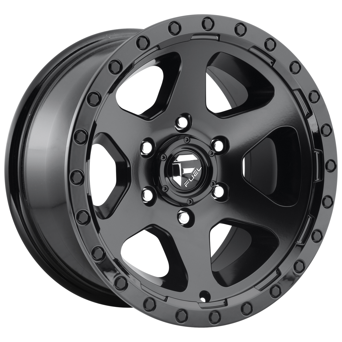 20x9 Fuel D589 Ripper Matte Black Wheel 6x135 (1mm)