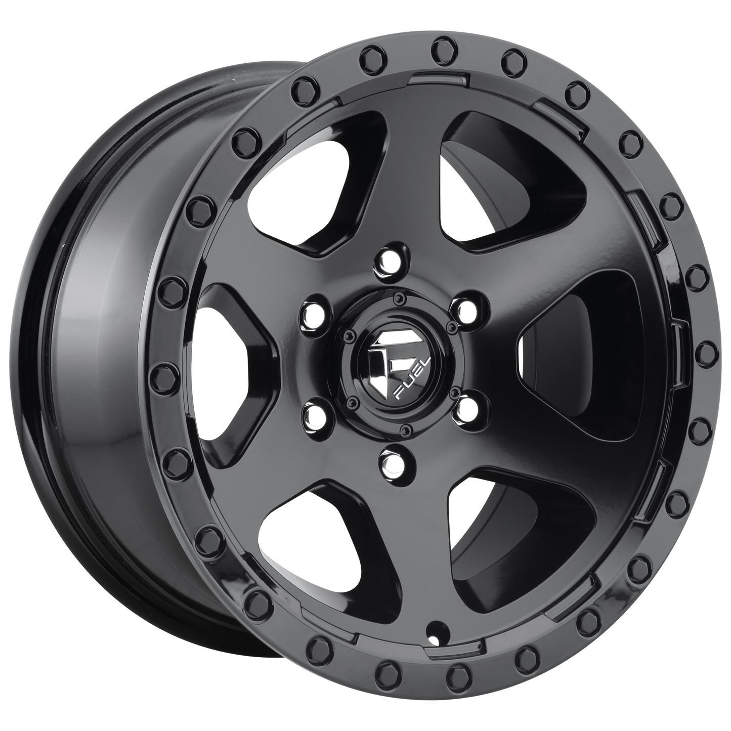 17x9 Fuel D589 Ripper Matte Black Wheel 6x135 (-12mm)