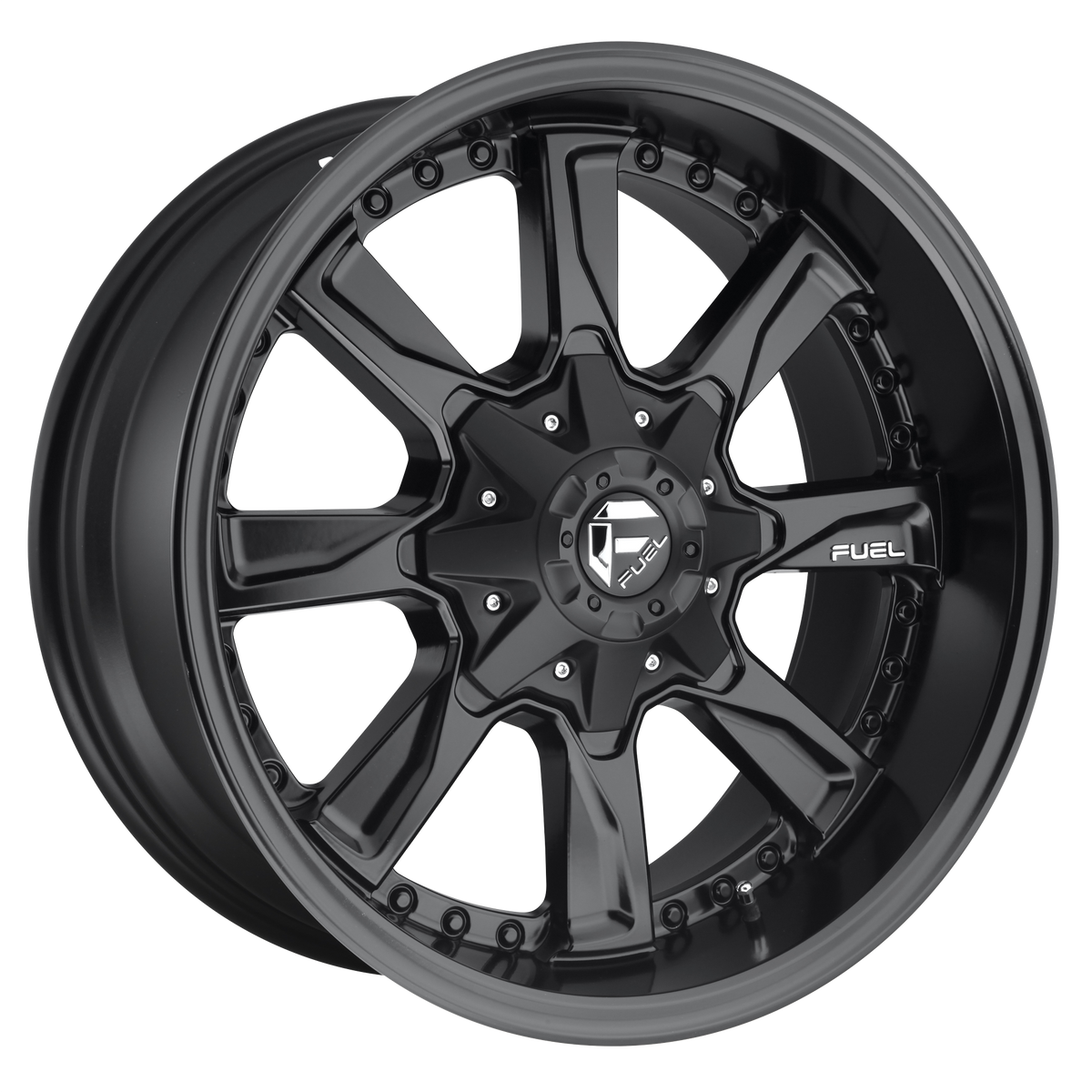 20x9 Fuel D604 Hydro Matte Black Wheel 8x170 (1mm)