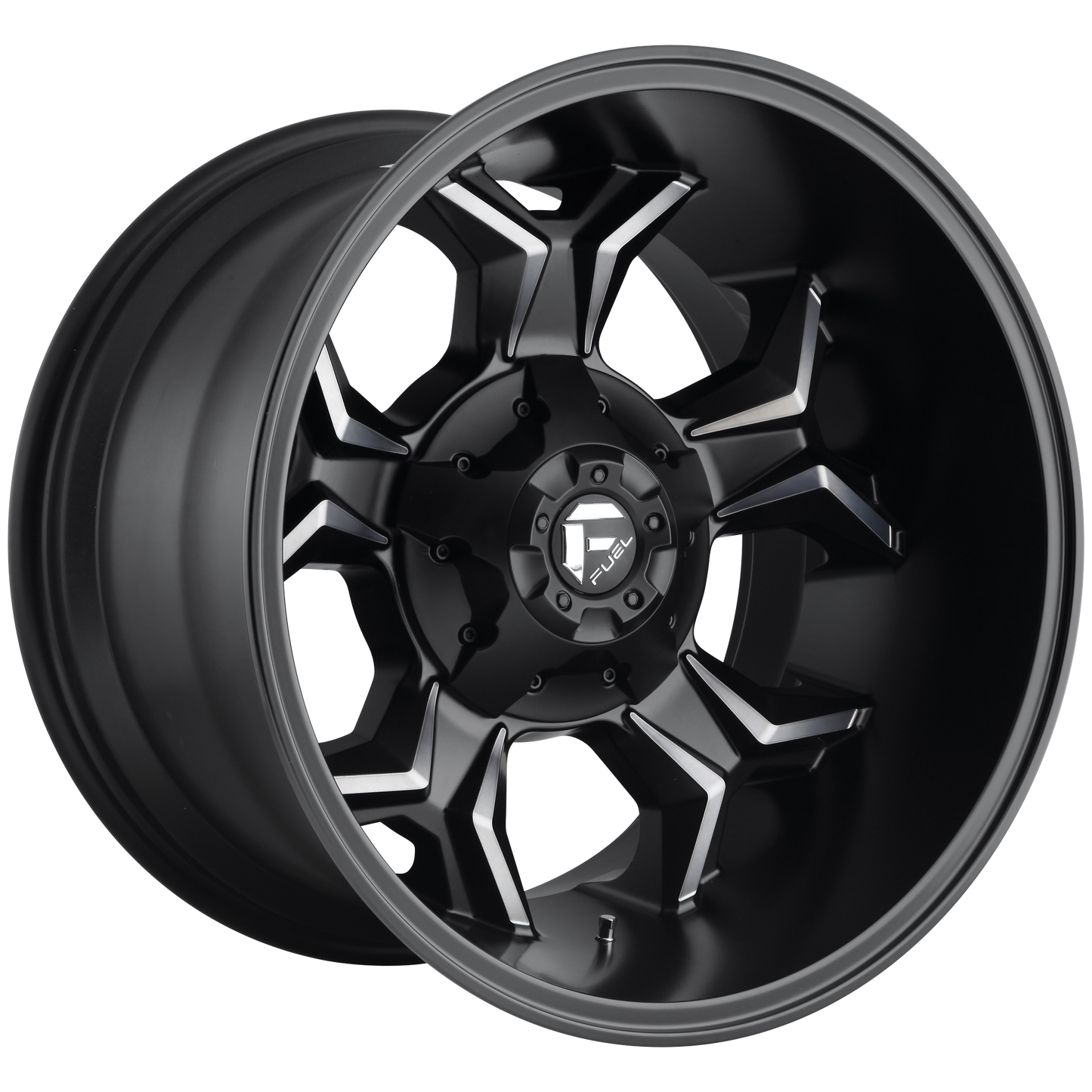 20x12 Fuel D605 Avenger Black Machined W/Tint Wheel 8x170 (-44mm)