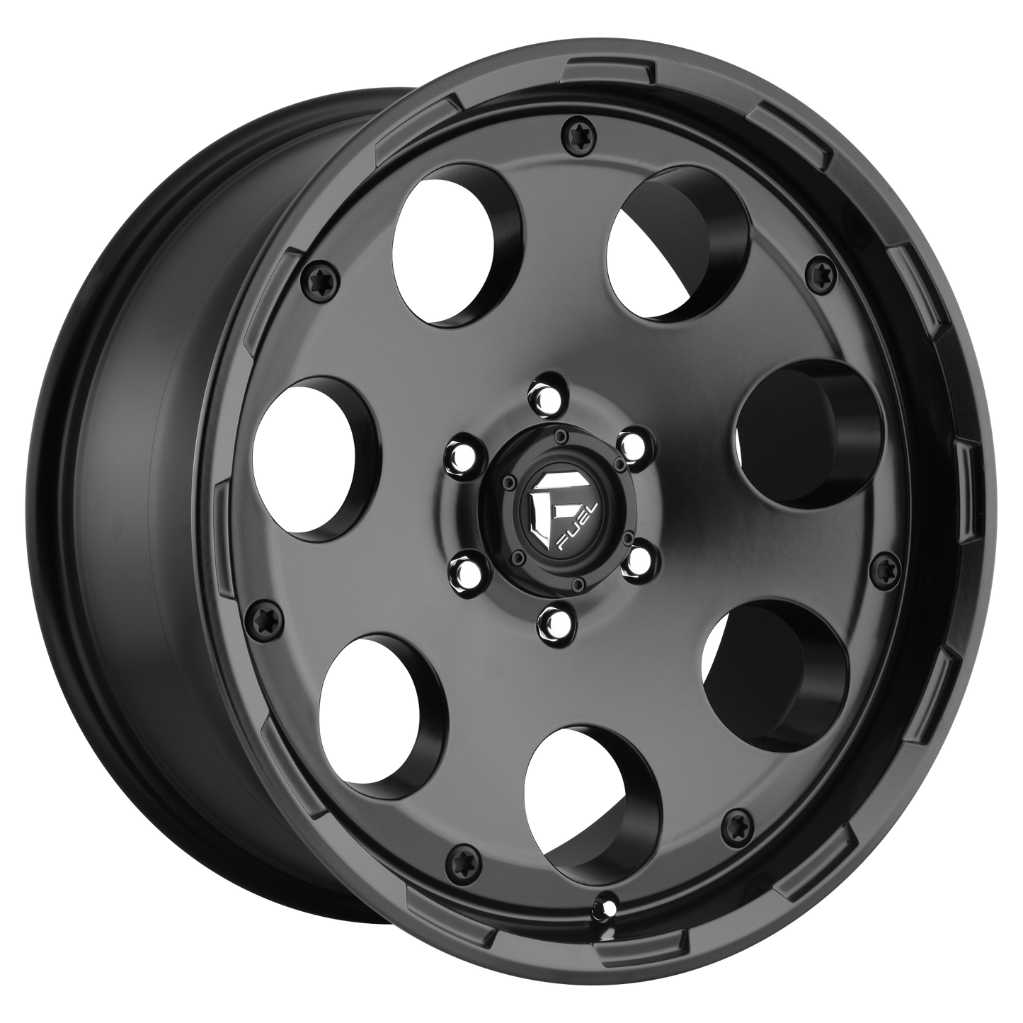 18x9 Fuel D608 Enduro Matte Black Wheel 5x5 (1mm)