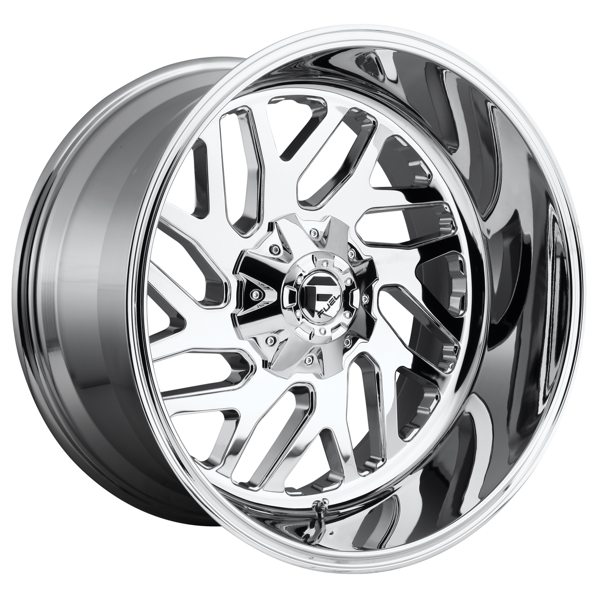 26x12 Fuel D609 Triton Chrome Wheel 8x180 (-44mm)
