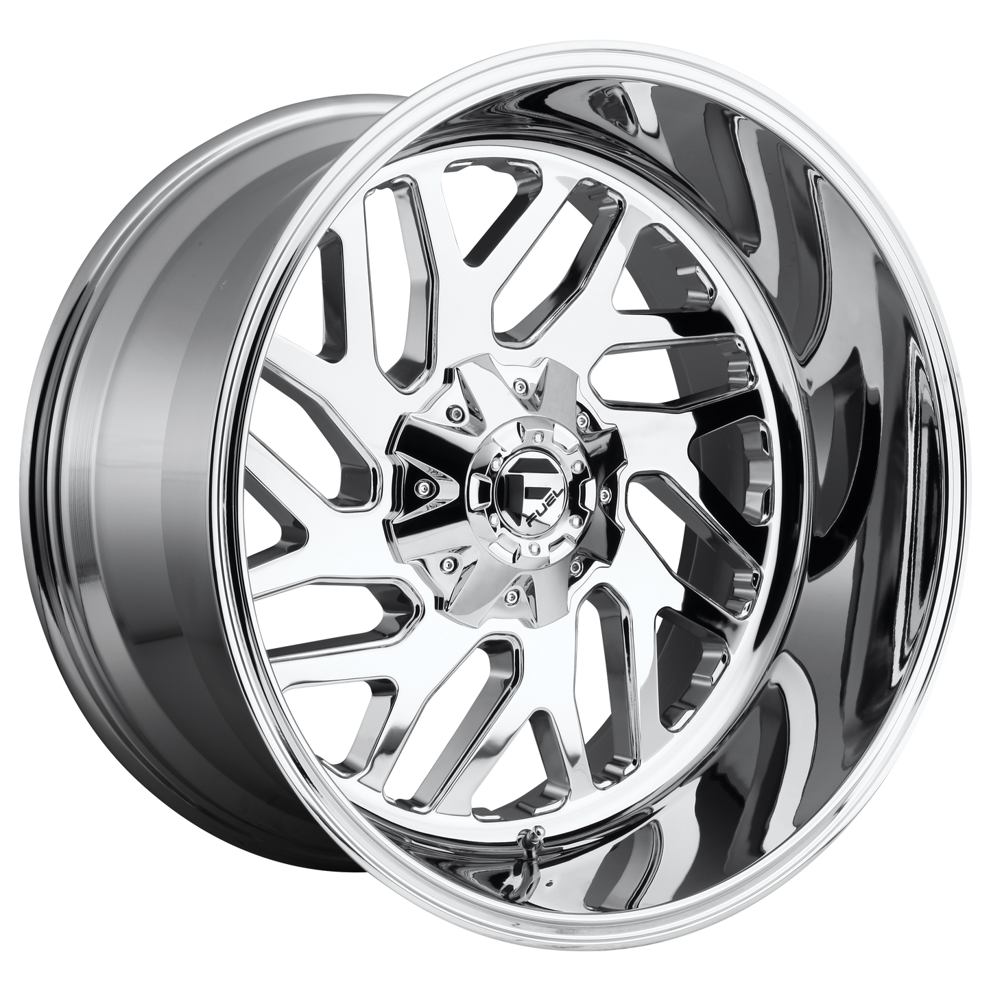 26x12 Fuel D609 Triton Chrome Wheel 8x180 (-44mm)