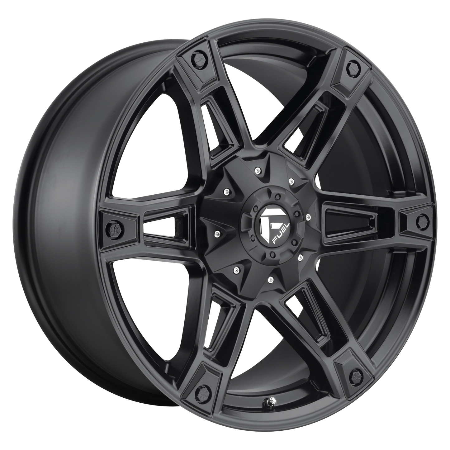 20x9 Fuel D624 DAKAR MATTE BLACK Wheel 5x4.5/5x5 (1mm)