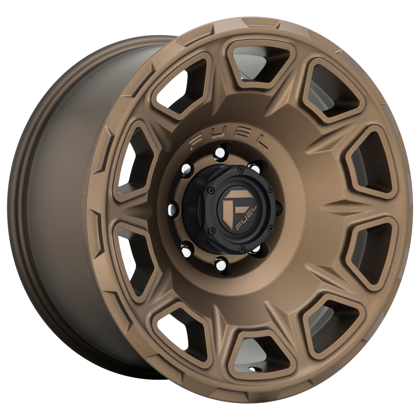 20x9 Fuel D687 VENGEANCE MATTE BRONZE Wheel 6x135 (1mm)