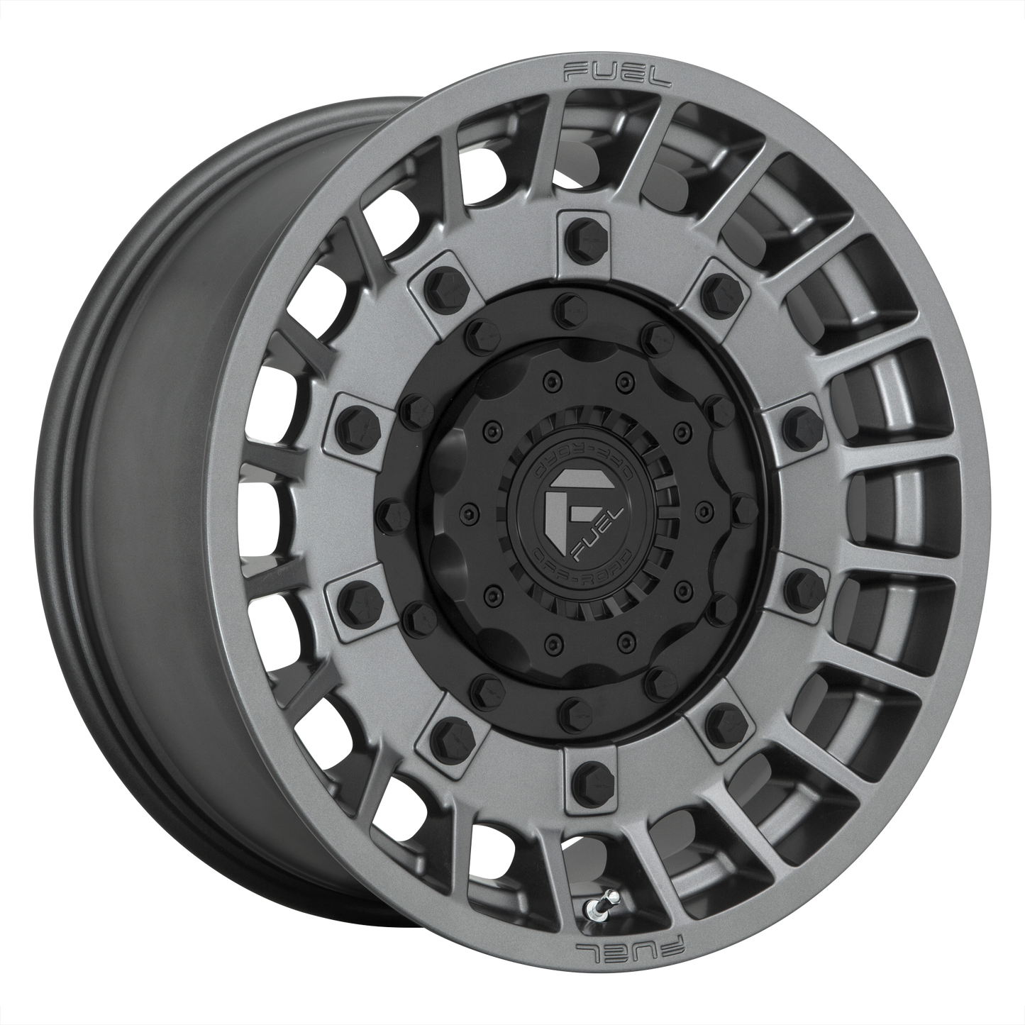 20x10 Fuel D726 MILITIA Matte Anthracite And Black Wheel 5x4.5/5x5 (-18mm)