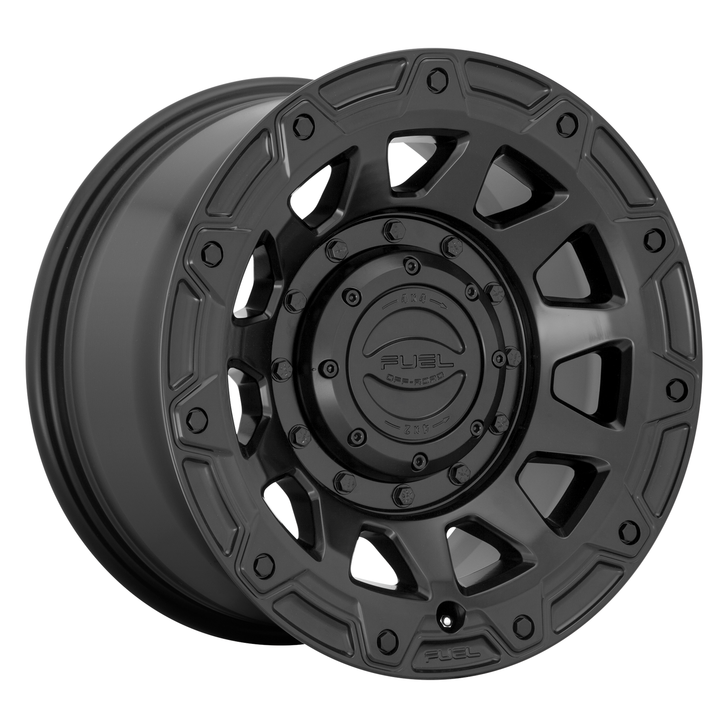 20x9 Fuel D729 TRACKER SATIN BLACK Wheel 6x120/6x5.5/6x120/6x5.5 (1mm)