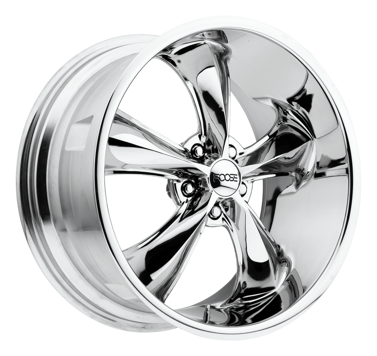 18x8 Foose F105 LEGEND CHROME PLATED Wheel 5x4.5 (1mm)