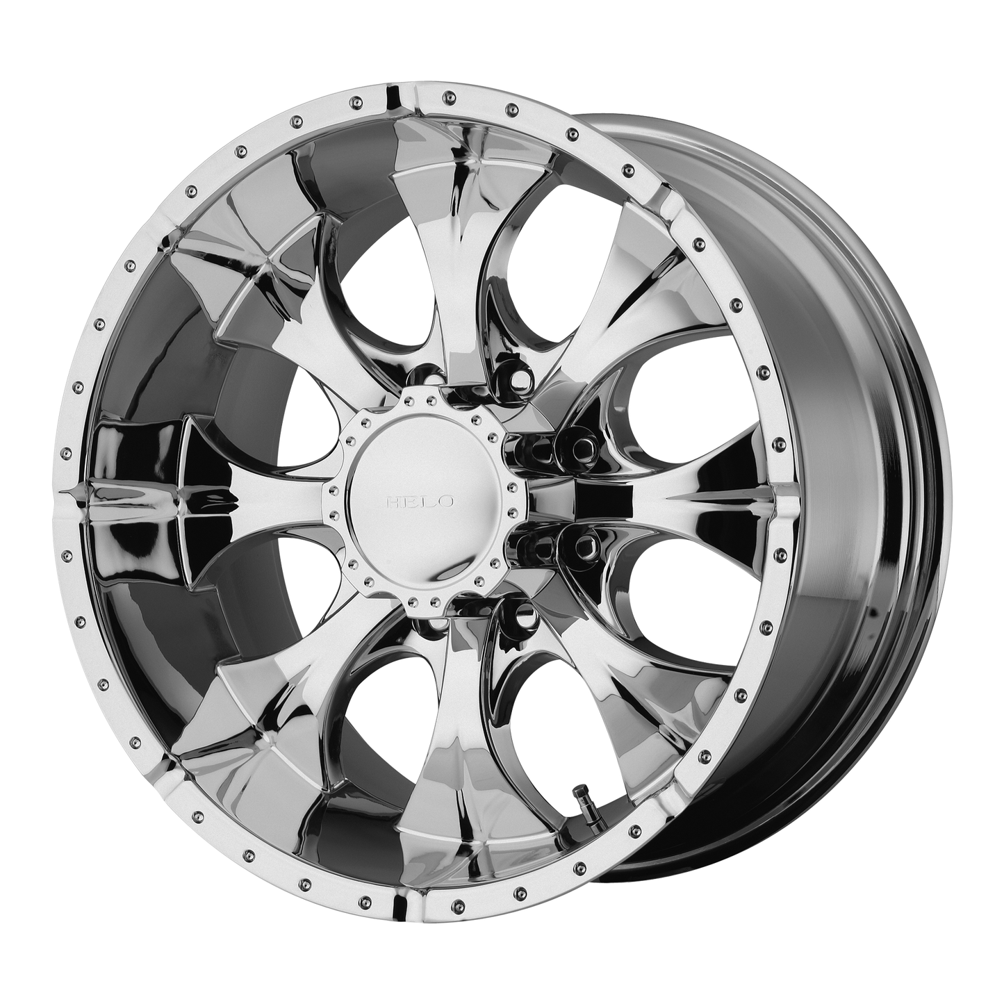 17x8 Helo HE791 MAXX Chrome Wheel 8X6.5 (-6mm)