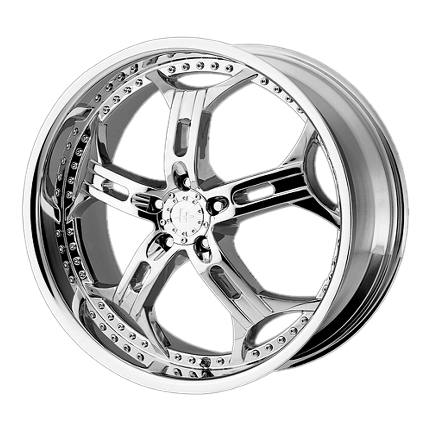 20x8.5 Helo HE834 Chrome Wheel 5x115 (15mm)