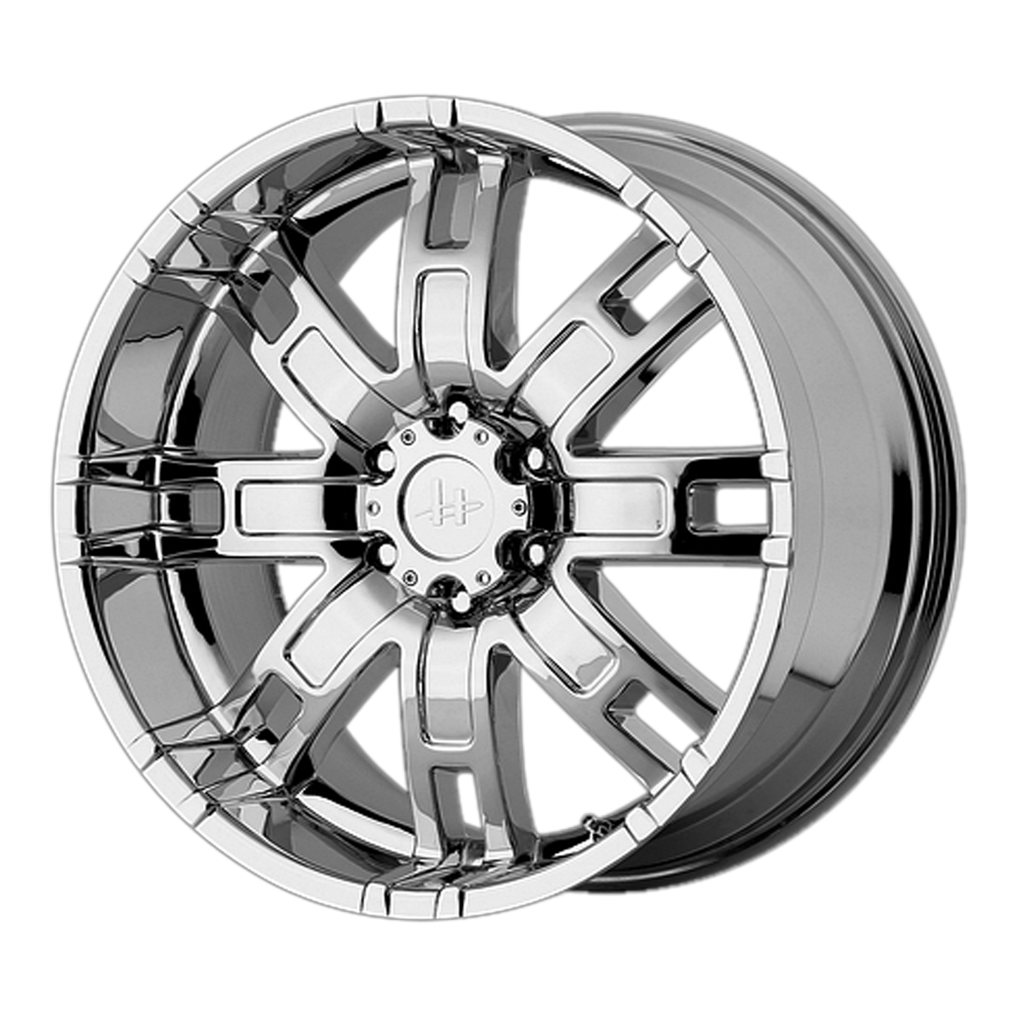 17x8 Helo HE835 Chrome Wheel 6x5.5 (0mm)