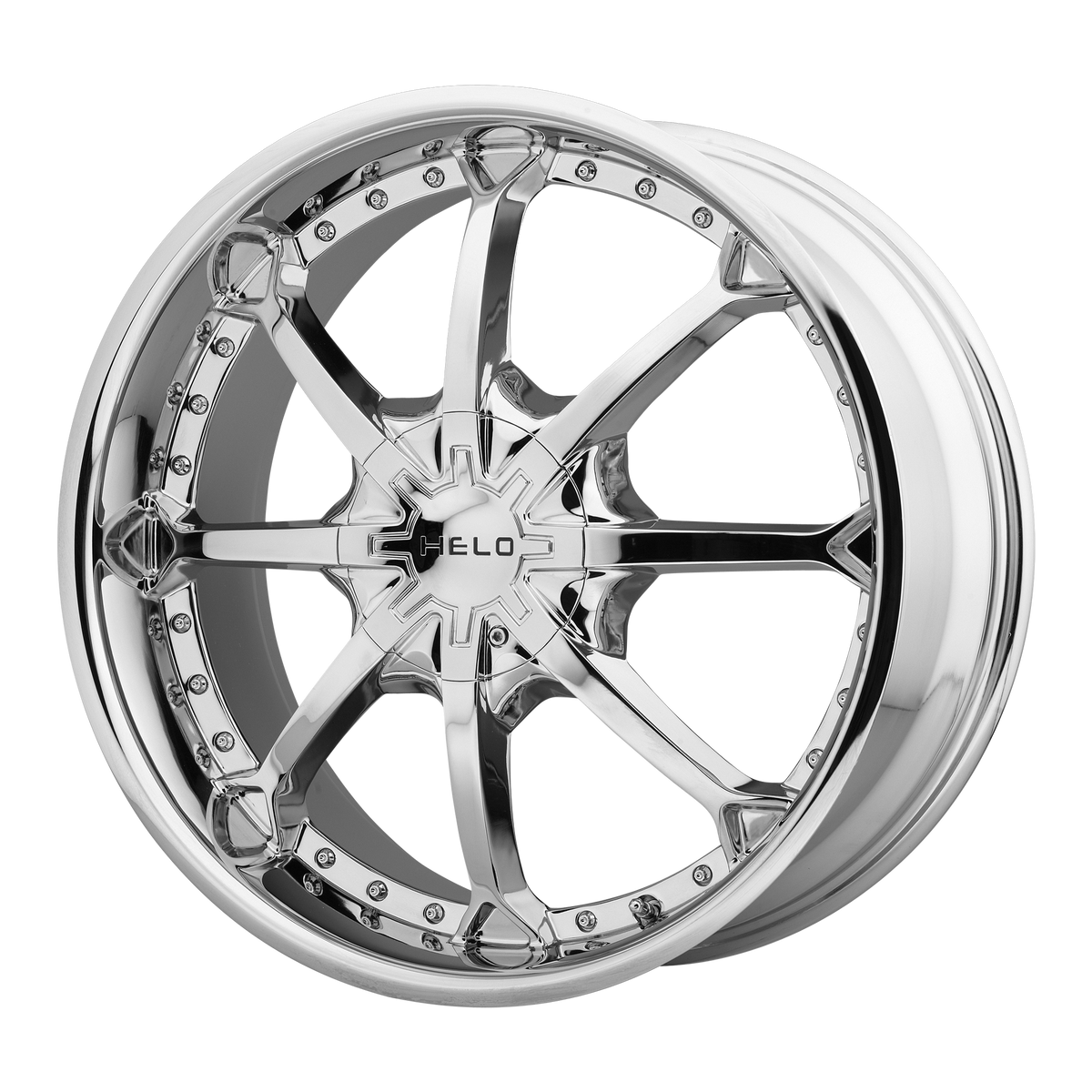 20x8.5 Helo HE871 Chrome Wheel BLANK (35mm)