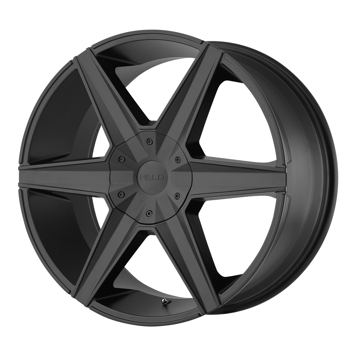 20x8.5 Helo HE887 Satin Black Wheel BLANK (10mm)