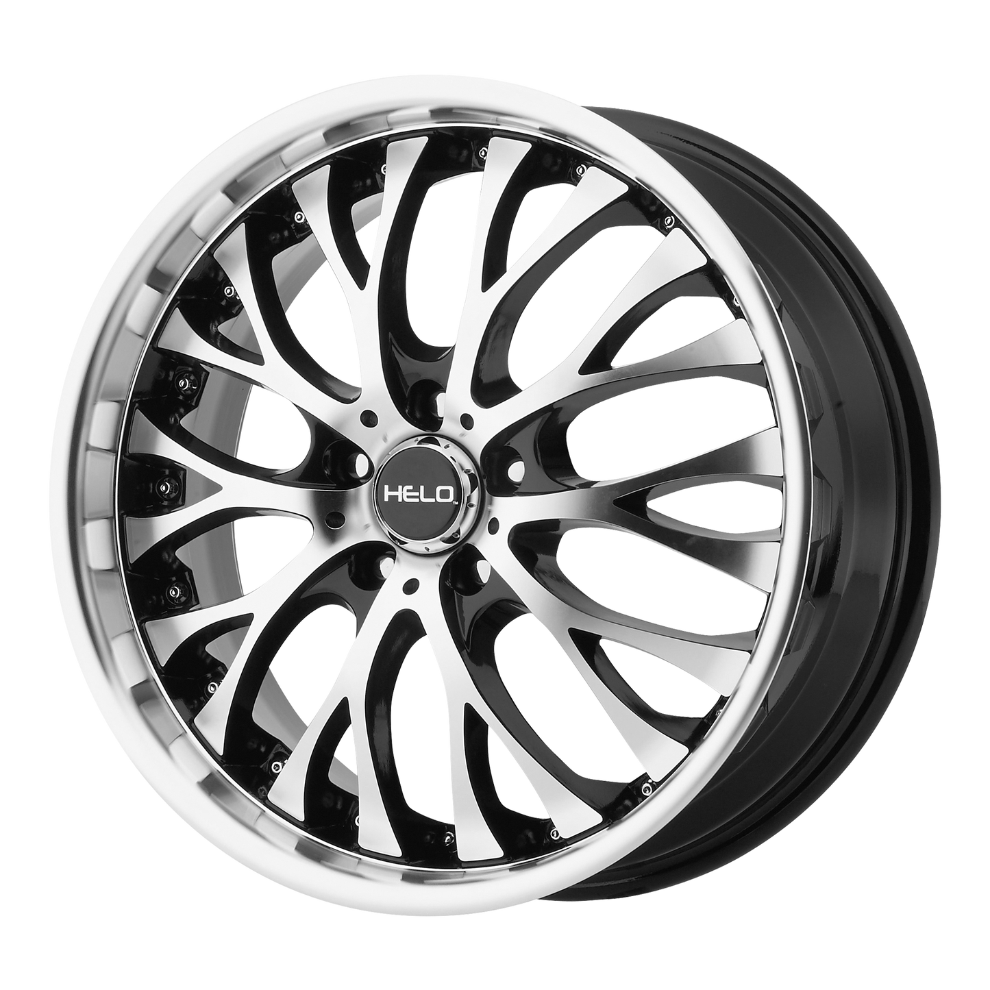 20x8.5 Helo HE890 Gloss Black Machined Face Wheel 5x115 (35mm)