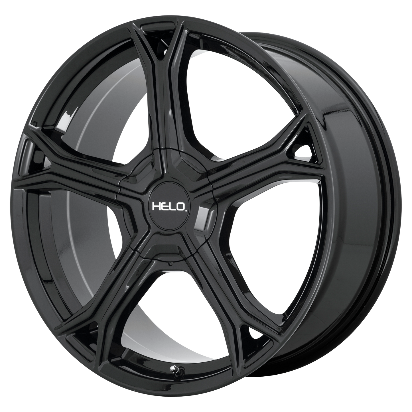 22x8.5 Helo HE915 Gloss Black Wheel 5x4.5/5x5 (40mm)