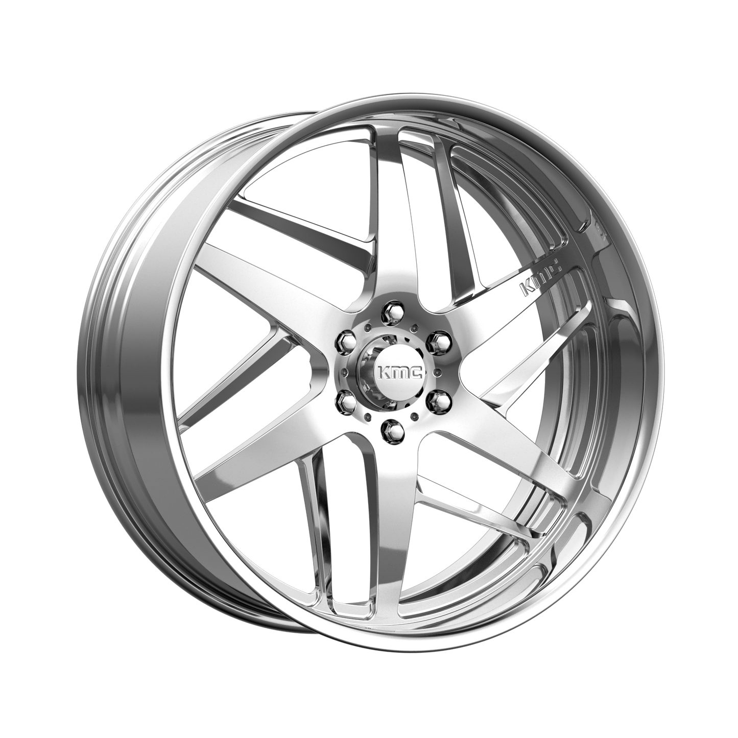 26x9 KMC KM400 Polished Wheel Blank (Blank)