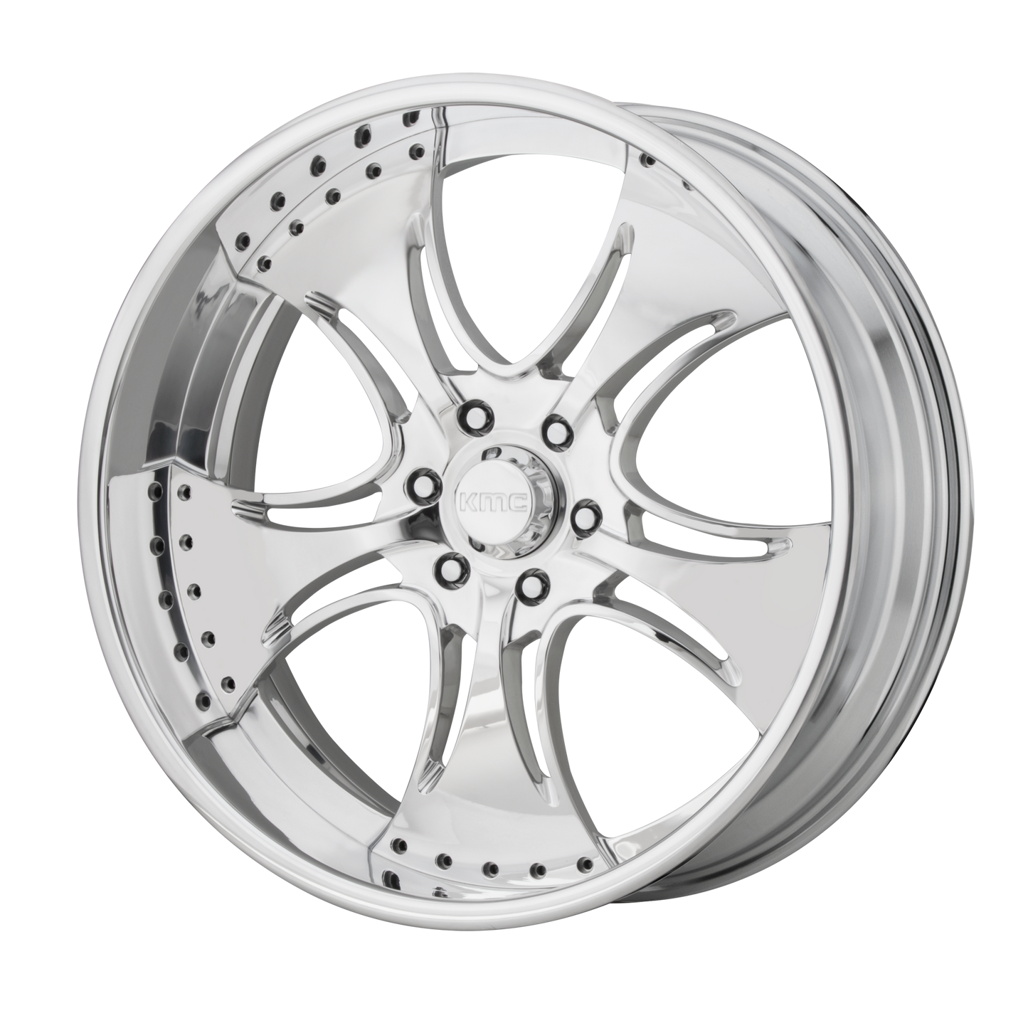 20x10.5 KMC KM403 Polished Wheel Blank (Blank)
