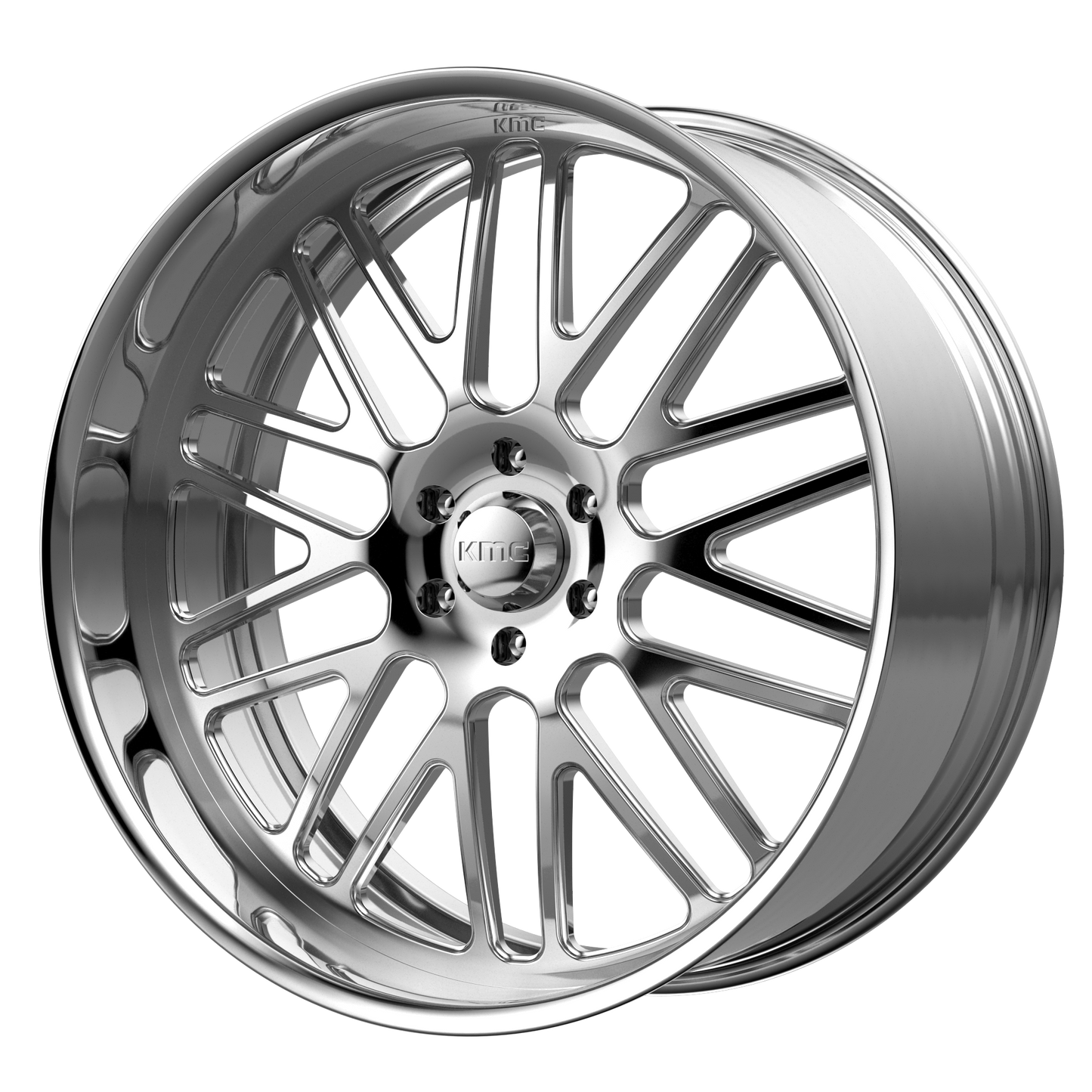 24x9.5 KMC KM404 Polished Wheel Blank (Blank)