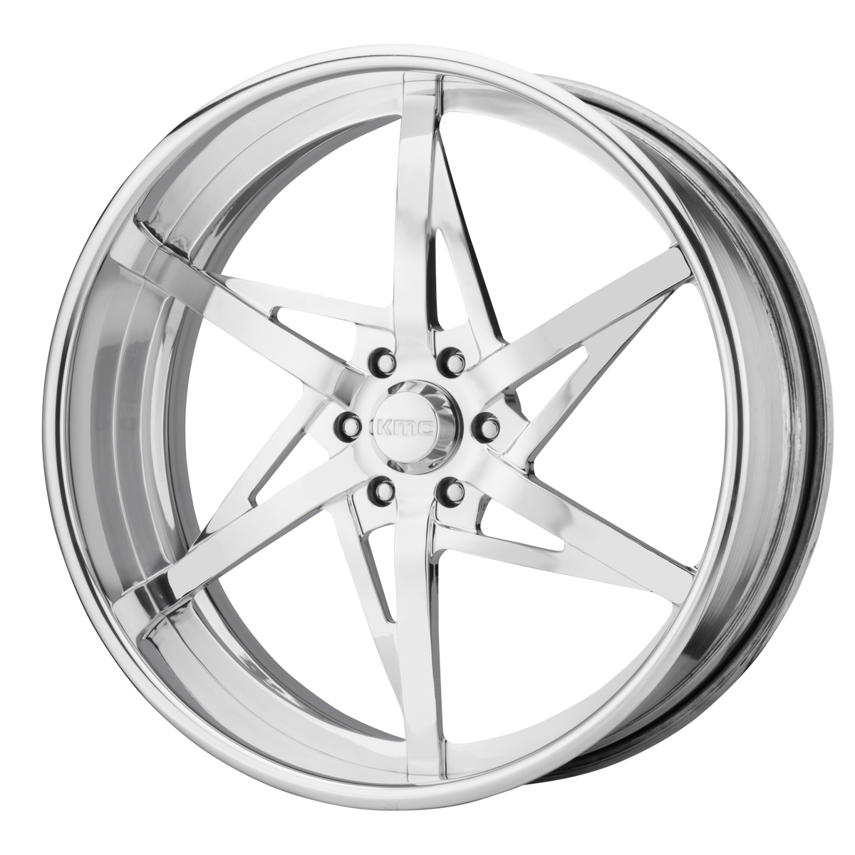 20x10.5 KMC KM406 Polished Wheel Blank (Blank)