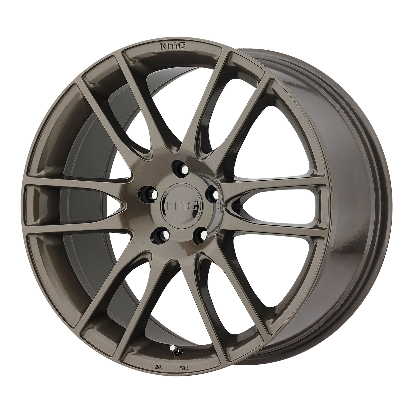 20x9.5 KMC KM696 Bronze Wheel 5x120 (38mm)
