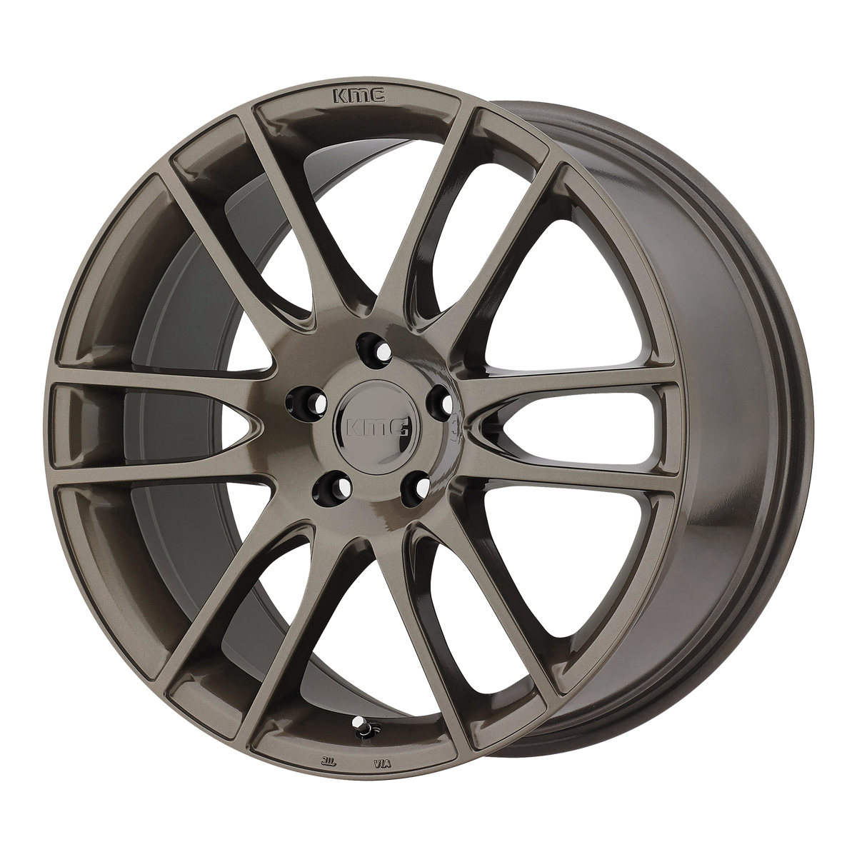 20x8.5 KMC KM696 Bronze Wheel 5x120 (35mm)