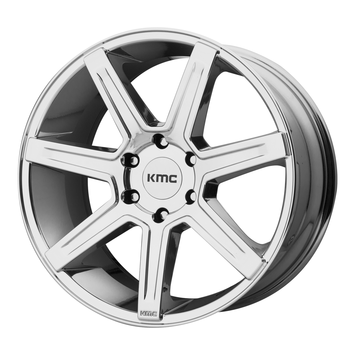 24x9.5 KMC KM700 REVERT Chrome Wheel 6x135 (38mm)