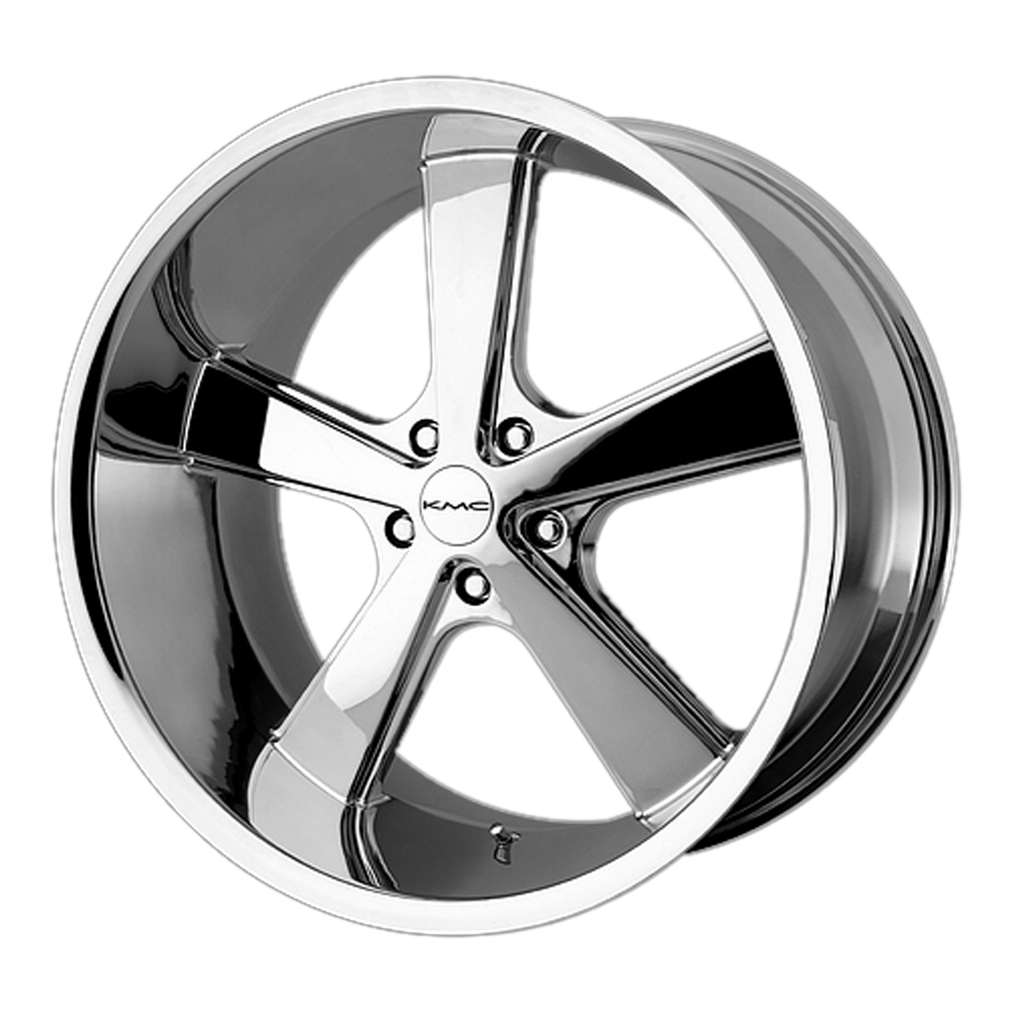 22x9 KMC KM701 Chrome Wheel 5x115 (15mm)