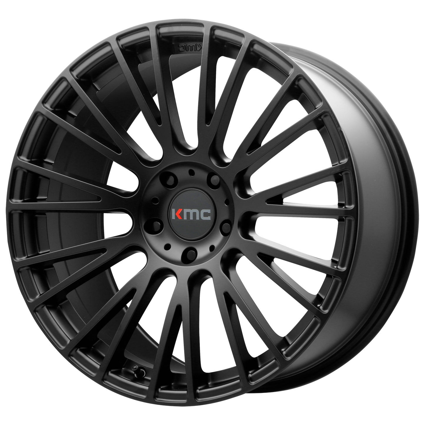 20x10 KMC KM706 IMPACT Satin Black Wheel 5x112 (40mm)