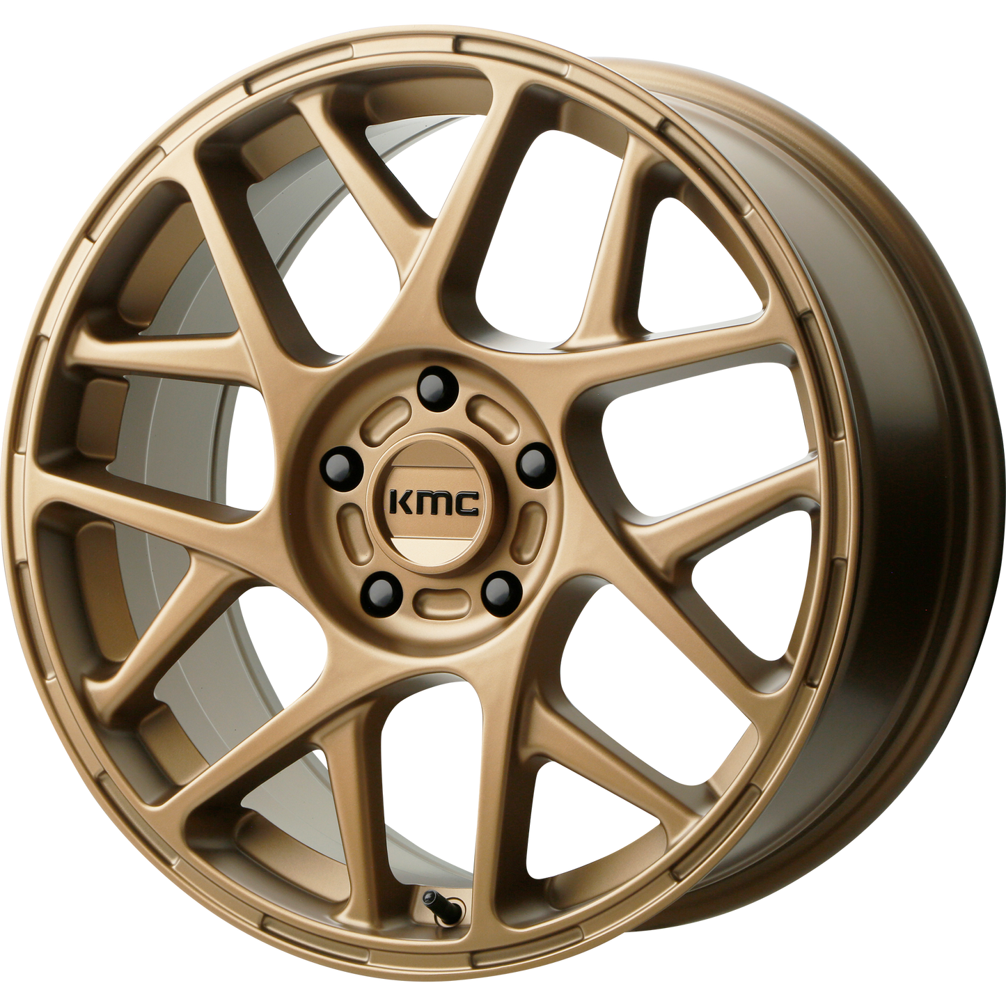 18x8 KMC KM708 BULLY Matte Bronze Wheel 5x120 (38mm)