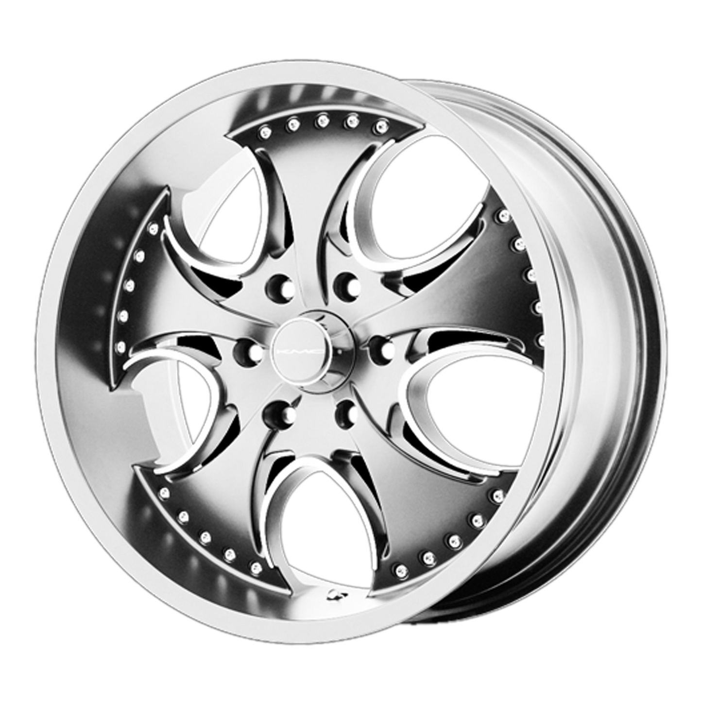 20x8.5 KMC KM755 Chrome Wheel 5x4.5 (12mm)