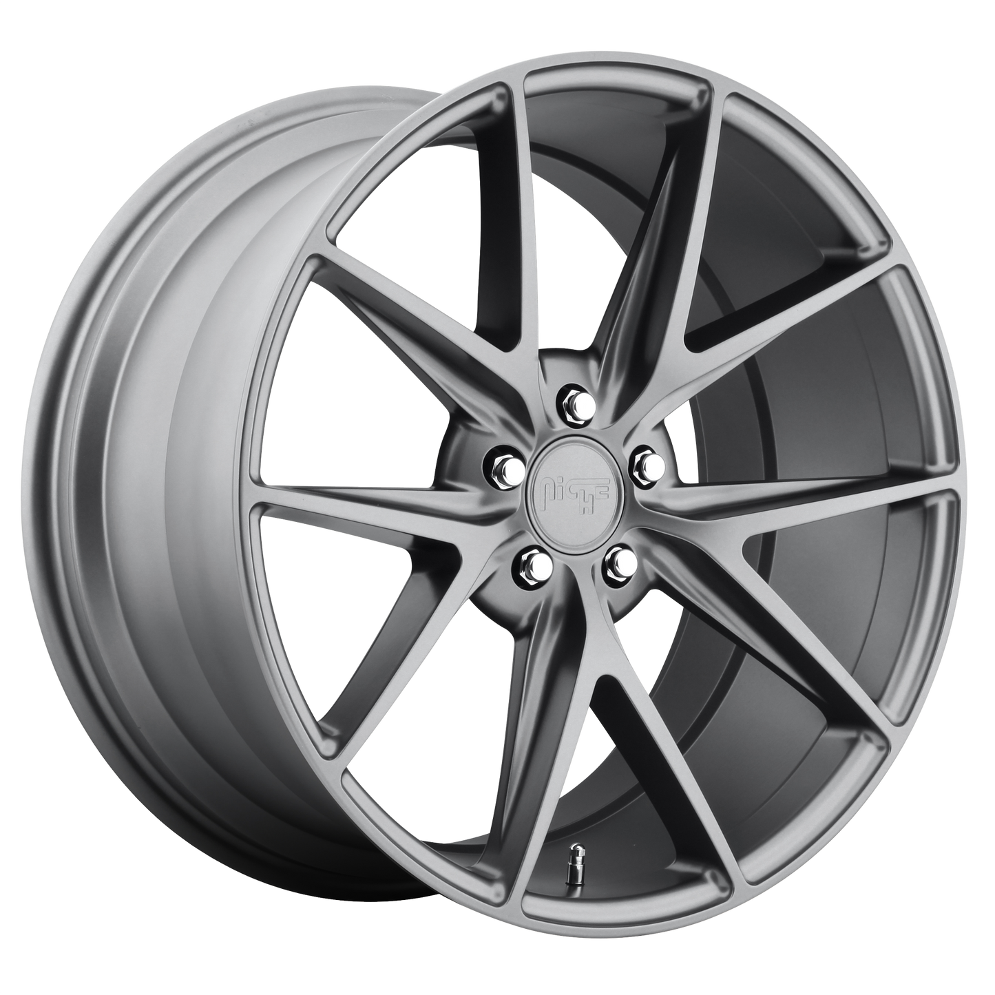 18x8 Niche M116 MISANO MATTE GUN METAL Wheel 5x112 (42mm)