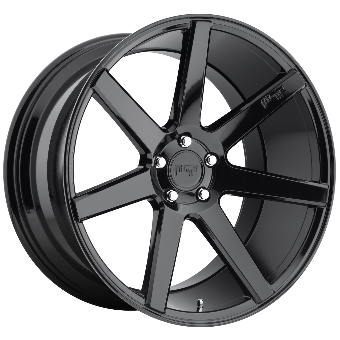 19x8.5 Niche M168 VERONA GLOSS BLACK Wheel 5x112 (42mm)