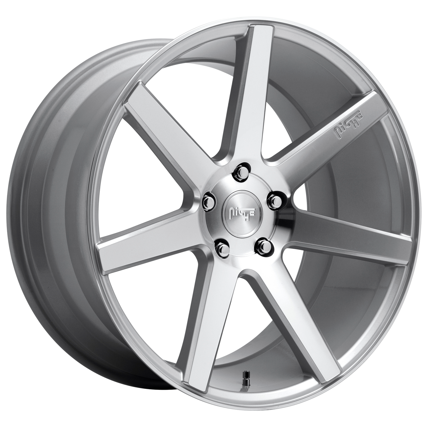 20x10.5 Niche M179 VERONA GLOSS SILVER MACHINED Wheel 5x115 (20mm)