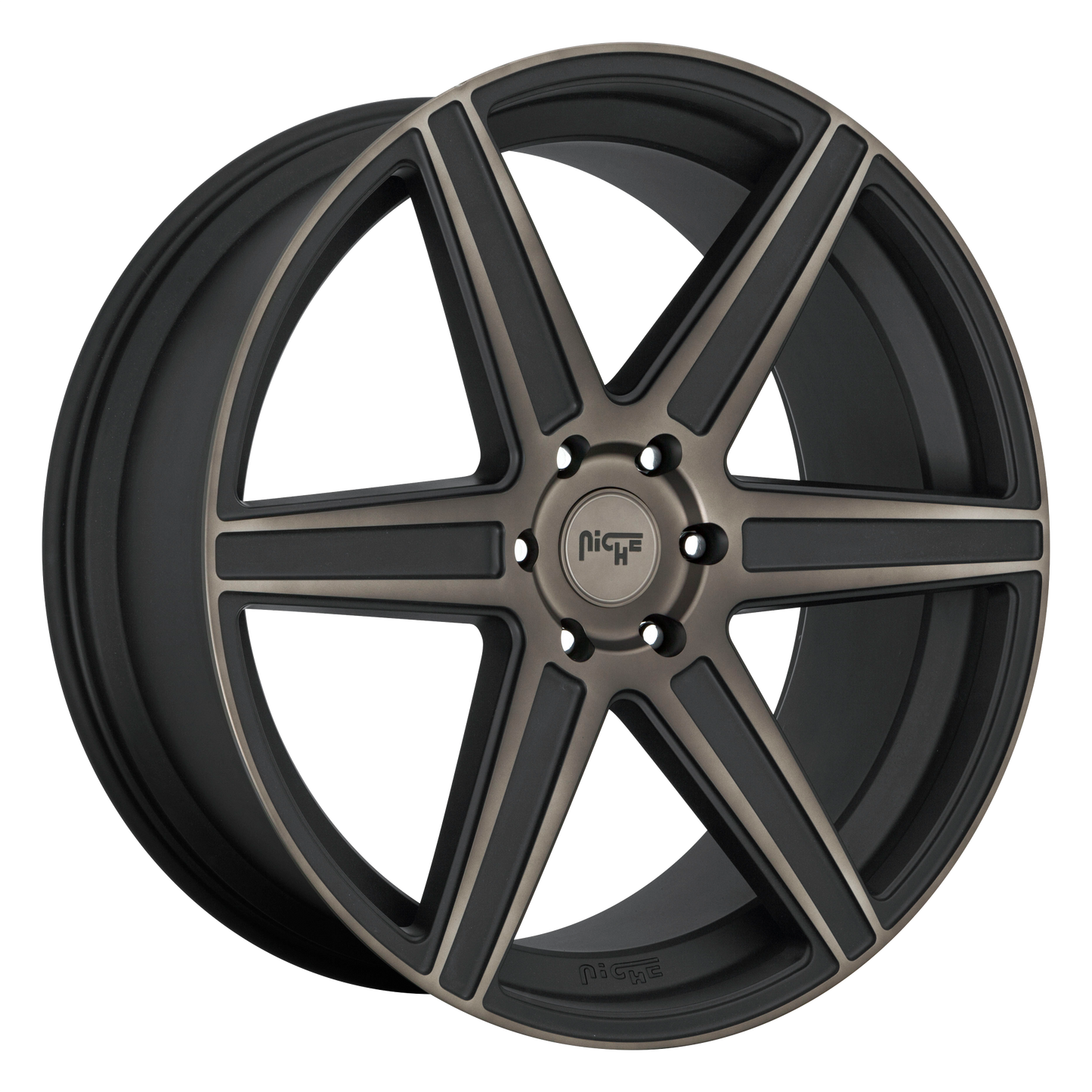 20x9 Niche M236 CARINA MATTE MACHINED DOUBLE DARK TINT Wheel 5x112 (38mm)