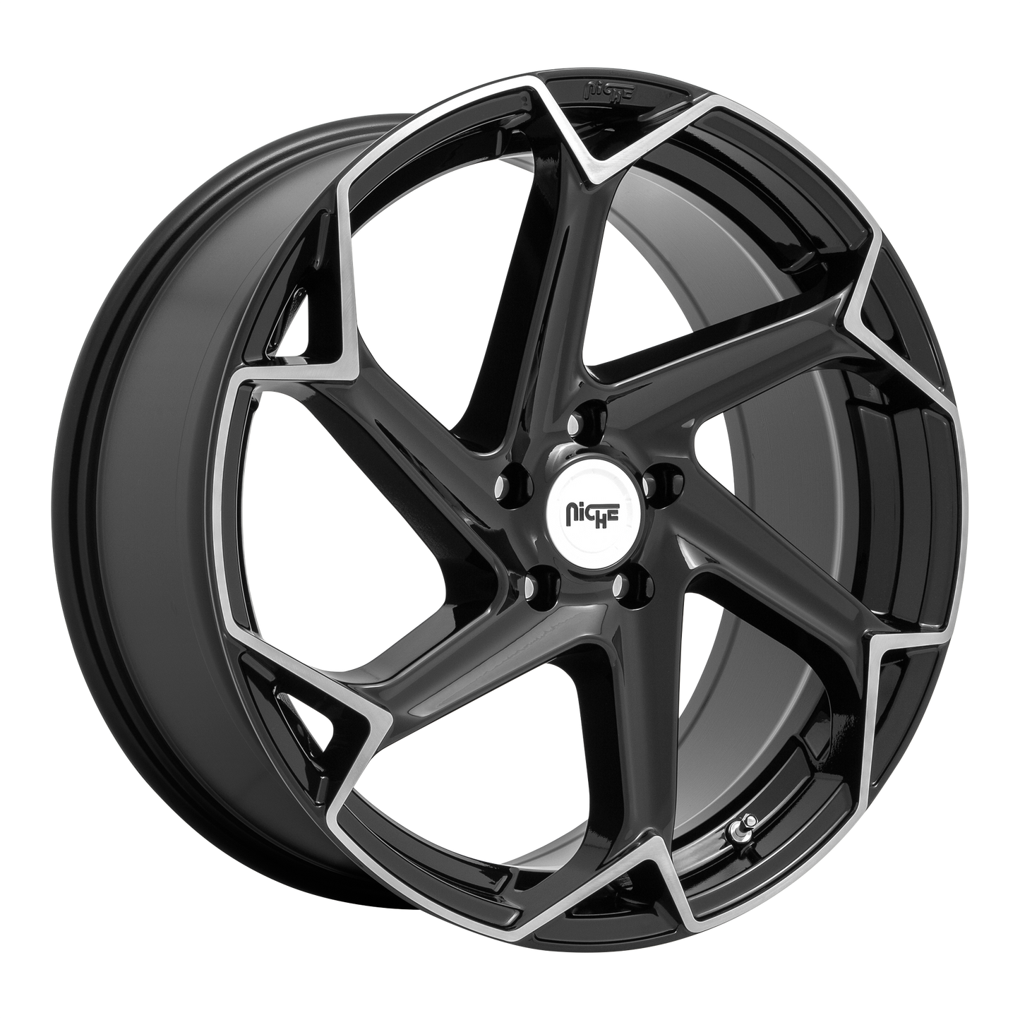 20x9 Niche M255 FLASH Gloss Black Brushed Wheel 5x108 (38mm)