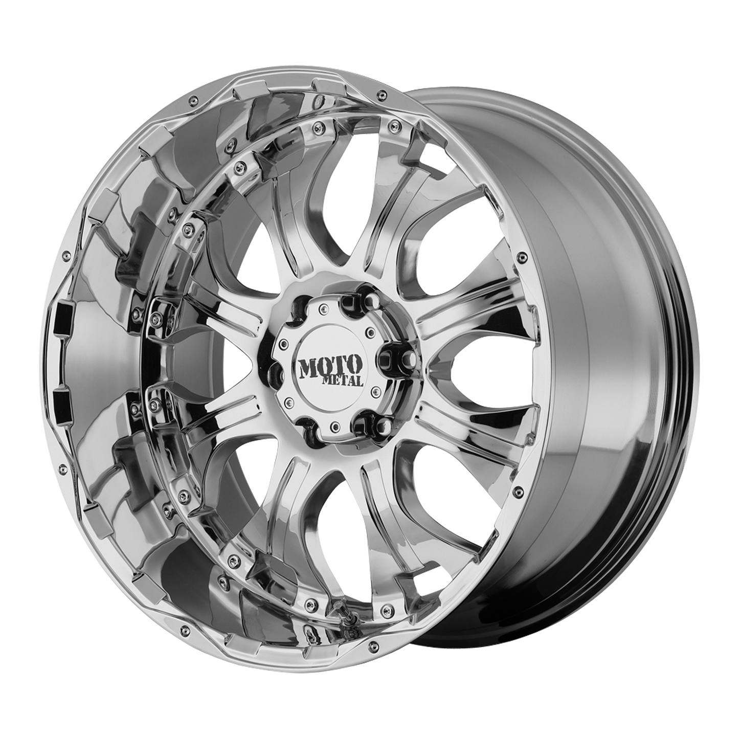 20x9 Moto Metal MO959 Chrome Wheel 8X6.5 (12mm)