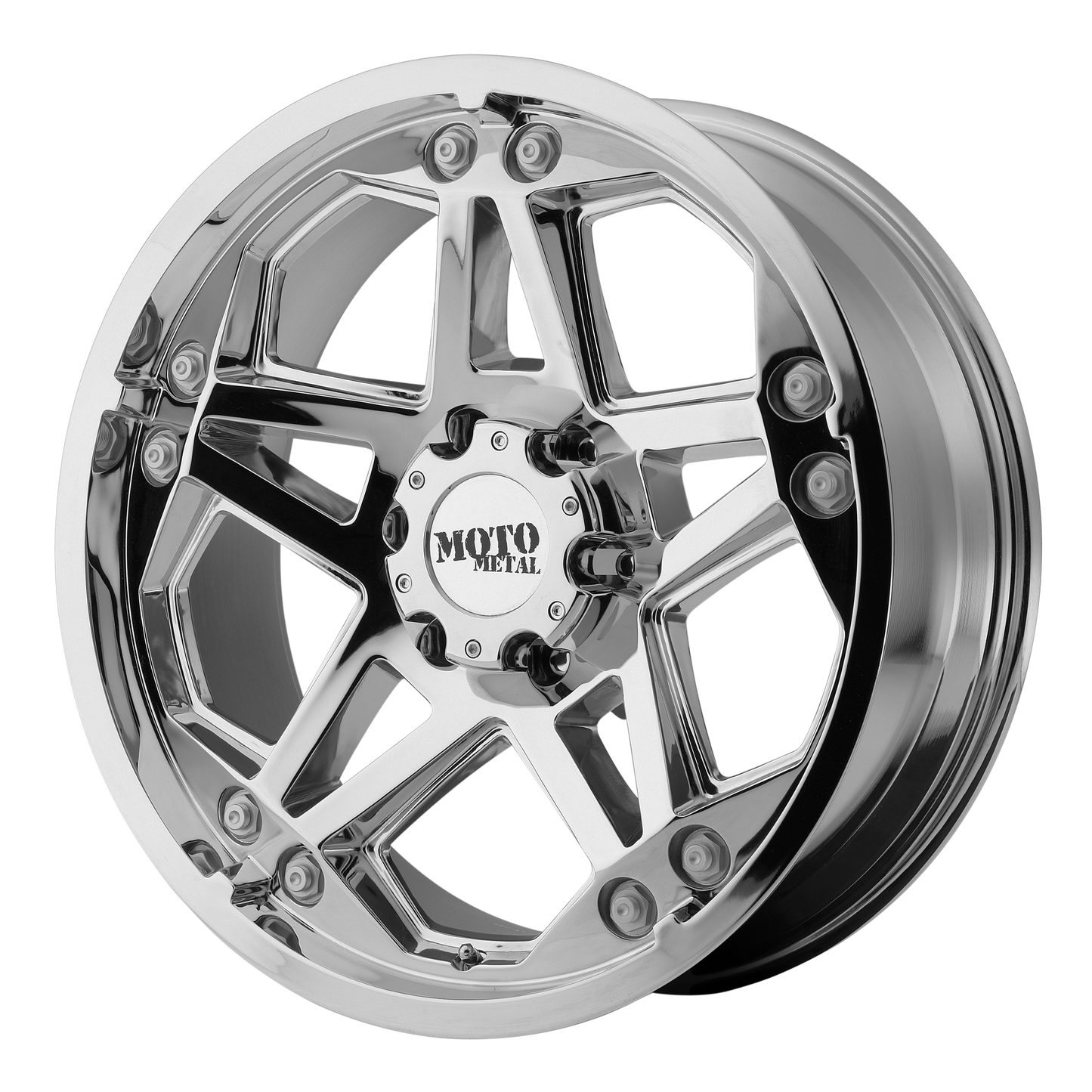 17x8 Moto Metal MO960 Chrome Wheel 8x180 (0mm)