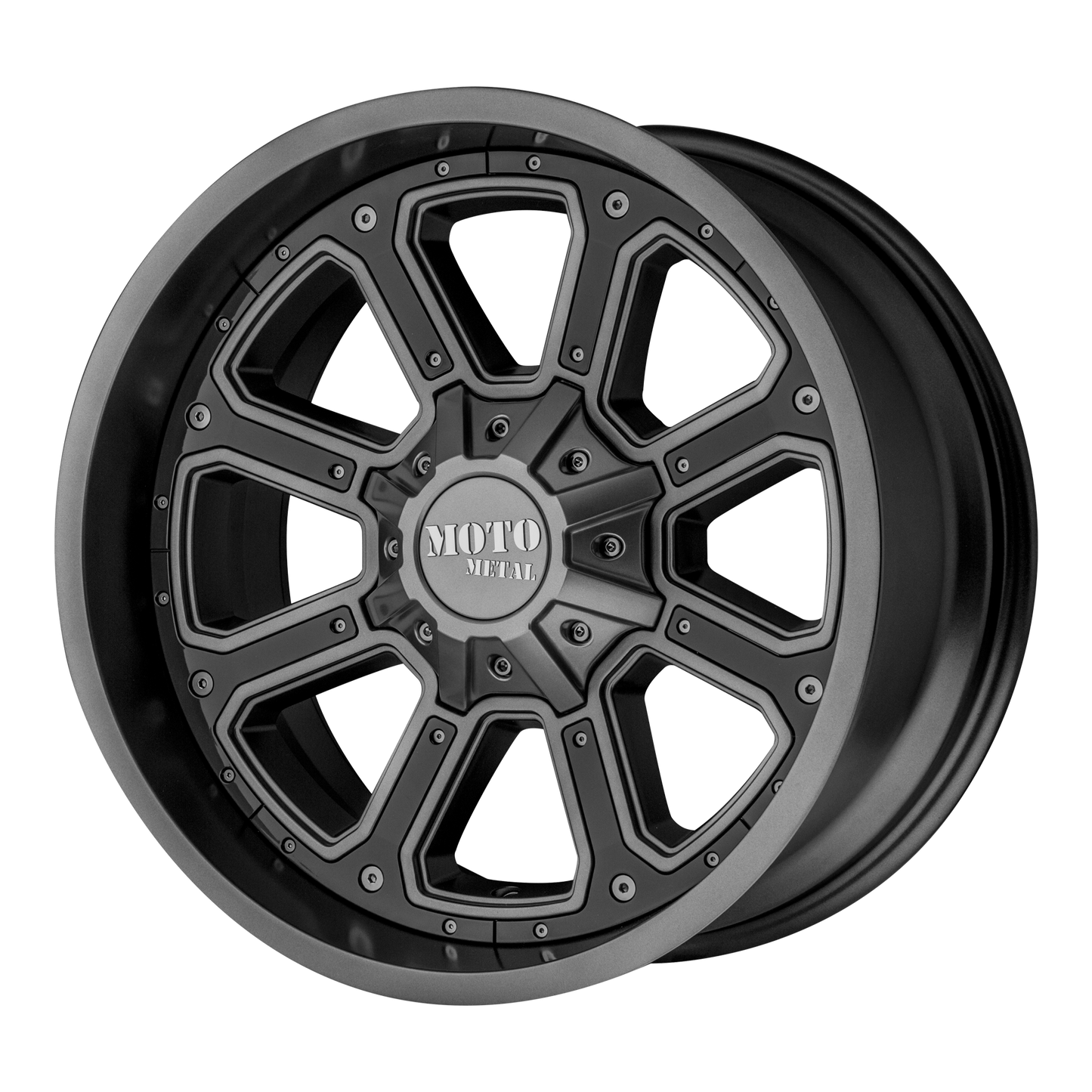 17x9 Moto Metal MO984 Matte Gray Wheel Blank (30mm)