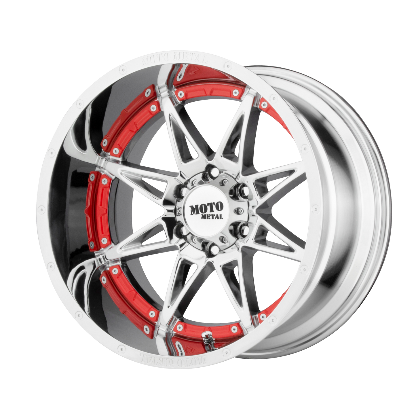 20x12 Moto Metal MO993 HYDRA Chrome Wheel 5x5.5 (-44mm)